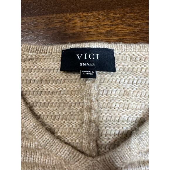 Chunky Knit Sweater Women Small Grandma Cottage Core Preppy Ballet Academia Twee - Picture 2 of 7